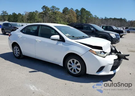 2016 Toyota Corolla L из США, поврежденный, VIN 2T1BURHE2GC495965